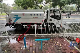 减少频次、提升质量，广州持续优化洒水车作业方式图片