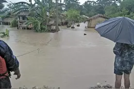 季风雨季自然灾害频发 已致尼泊尔至少45人死亡图片