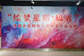 一场画展引发的特别讨论：如何让“星星的孩子”有爱不“孤独”图片