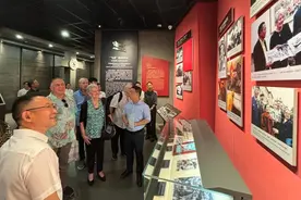 飞虎情，谊绵长——美国飞虎队代表团在湖南芷江参访图片