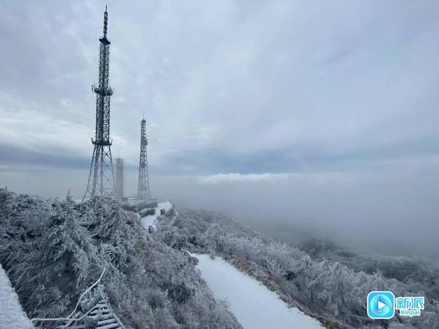 一眼心动！沂山再现雾凇奇观