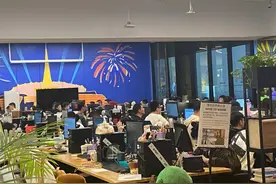 实探WeWork中国办公区：已独立运营，业务未受美区破产消息影响图片