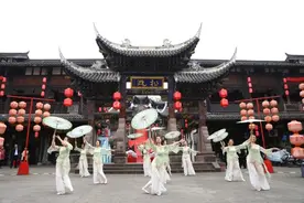 “我们的节日·清明”2025松溉古镇孝亲文化节启幕图片