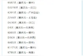 受强降雨影响 重庆火车站28日将停运63趟列车→图片