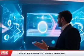 东北证券：截至2024年10月18日，公司股东总人数为90,686人视频封面