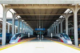 成都⇌昆明，约3小时可达！渝昆高铁渝宜段开始运行试验图片