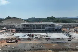 南凭高铁凭祥东站建设进入冲刺阶段图片