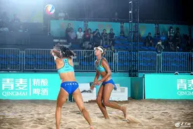 中国女排包揽冠亚军 2024世界沙滩排球职业巡回赛（中国青岛站）落幕图片