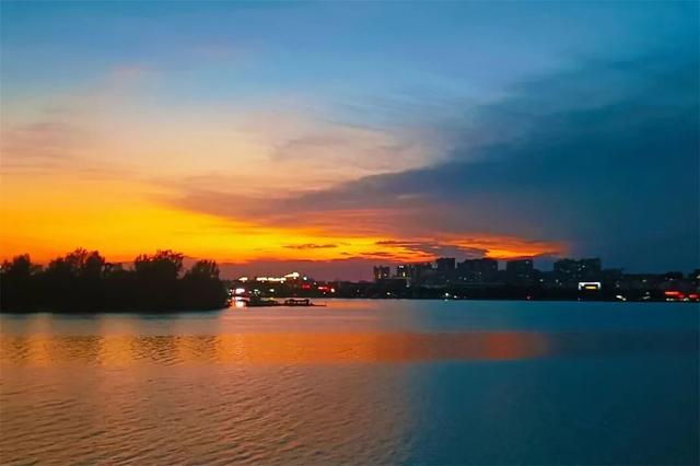 图说丨河南睢县：落霞满天夕阳红