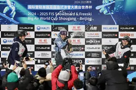 首钢大跳台世界杯：杨文龙摘铜 苏翊鸣遗憾无缘奖牌图片