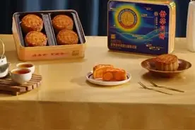 荣华月饼哩个味正，自制纯莲蓉香飘42年图片