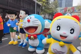 时隔12年，哆啦A梦再聚上海，最高12米，有一个很特殊！图片