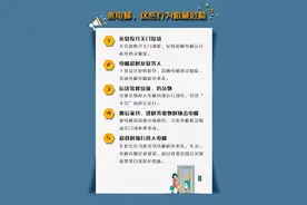 电梯突然坠落，如何自救？图片