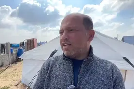 加沙难民无处栖身 墓地成最后的庇护所图片