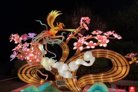 九大灯组映香雪！2025广州黄埔首届花灯会点亮新春图片