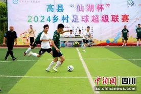 高县“仙湖杯”2024村超足球联谊赛火热开赛图片