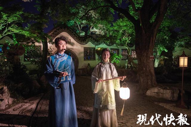越夜越精彩，“晚清第一园”推出《何堂月色》夜游