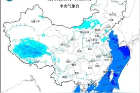 大风蓝色预警！今日西藏内蒙古等地局地风力可达7级或以上图片