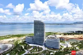 海南陵水黎安国际教育创新试验区图书馆正式开馆图片