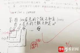 数学老师花式阅卷画表情包图片