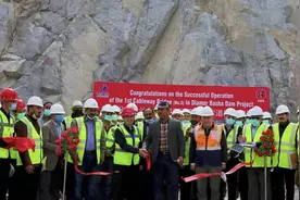 中企承建巴基斯坦在建最大水利枢纽“云”开放图片