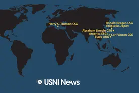美国海军4艘航母/准航母集结西太平洋图片
