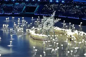 冬奥会开幕式上孩子们的服装，由湖南高校毕业生设计图片