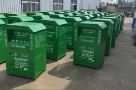 慈善旧衣回收背后暴利：仿冒回收箱摆小区有人称年赚数十万图片