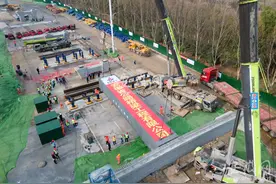 合肥畅通二环北环淮南路节点建设进度如何？记者探访图片