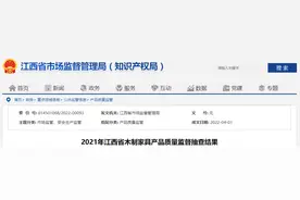 江西抽查木制家具产品80批次 不合格13批次图片