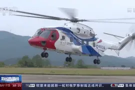 首飞成功 总台记者探访AC313A大型直升机图片
