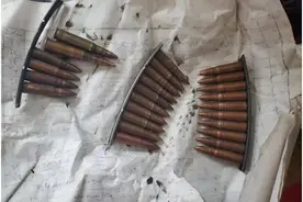 多地公布“缉枪治爆”成果，一枚迫击炮弹被处置图片