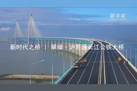 新时代之桥｜翠绿·沪苏通长江公铁大桥图片