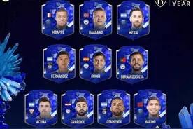 马斯切拉诺评FIFA23年度最佳阵容：梅西领衔，姆巴佩在列图片