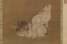 兔衔灵芝呈祥瑞，月宫捣药授长生——艺术与文物中的兔形象图片