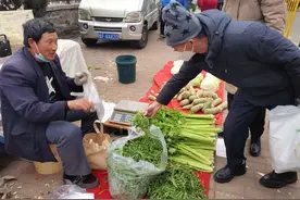 逛市场|鲜嫩的“面条菜”抢鲜上市，快来试试吧图片