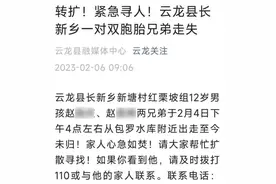 大理12岁双胞胎放羊时失联，当地：已发现两人遗体图片