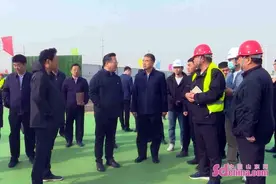 赵海林到东明县东新农场调度项目建设图片