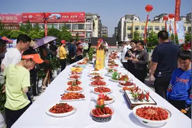 小龙虾迎上市旺季！中国小龙虾厨艺争霸赛在湖南南县开展图片