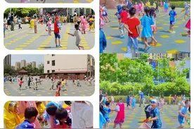 昆明市第十五幼儿园“奇遇四月”趣玩“泼水”图片