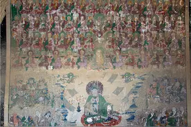 榆林悬空寺万佛洞明代观音罗汉壁画考察图片
