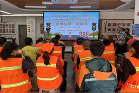 浏阳市淮川街道朝阳社区：普及交通安全知识，护航“两新”安全图片