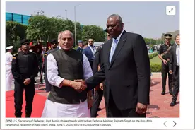 美印达成军工合作“路线图”图片