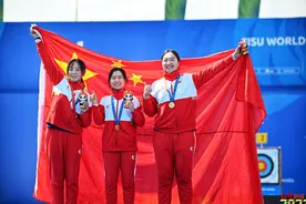 力克韩国队夺金！中国女子反曲弓队员：最后一箭射出我眼泪都要流出来了图片