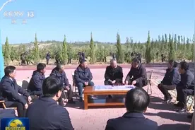 这位与总理围坐交流的治沙英雄王有德是谁？图片