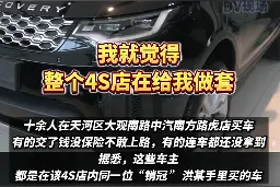 广州一女子称买百万路虎却无法上路！疑因4S店销冠用个人二维码收款跑路图片