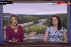 美国女主播羊水破裂，坚持播完3小时新闻节目，称“独自在医院等待会更紧张”图片