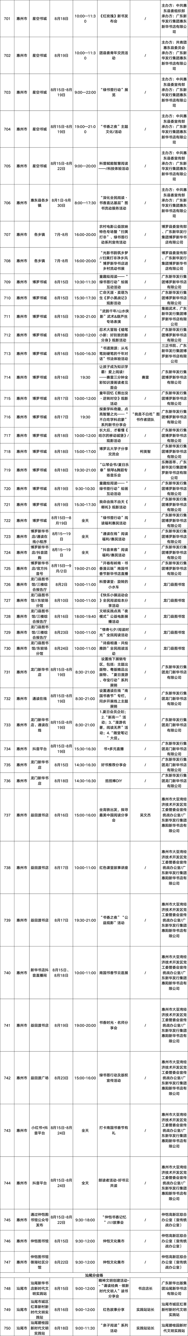请查收！2025南国书香节活动总表新鲜出炉→