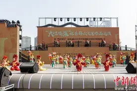 福建省街头文化艺术展演活动优秀节目惠民演出福州举行图片