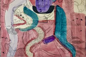 年画里的龙图片